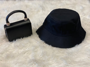 LA & NY Bucket Hat and Bag Set