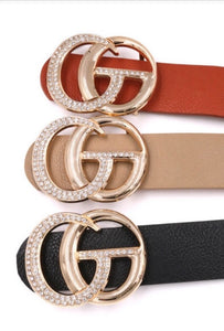 Stylish Letter Buckle Fashion Belts