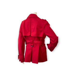 Zara Woman Red Jacket W/Belt