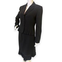 Load image into Gallery viewer, Tahari Elegant Black Skirt Suit
