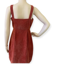 Load image into Gallery viewer, Nasty Gal Rust Button-Down Corduroy Dress