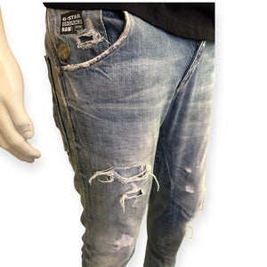 Faded G-Star Vintage Ripped Basalt Jeans