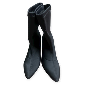 Nasty Gal Chic Black Pointed Toe Boots
