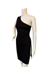 Load image into Gallery viewer, PrettyLittleThing Black One-Shoulder Bodycon Dress