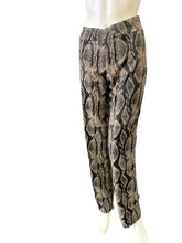 Load image into Gallery viewer, I.Am.Gia Snake Print Pants in Taupe &amp; Black