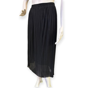 Pleated Midi Skirt