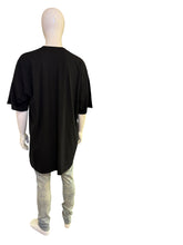 Load image into Gallery viewer, Men's Wali Black Crew Neck Short Sleeve Shirt