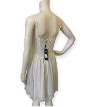 Load image into Gallery viewer, Gaia Glitter Mesh Mini Dress