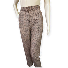 Load image into Gallery viewer, Designer G Brown Patterned Women's Pants