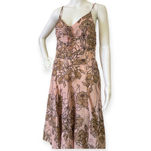 Load image into Gallery viewer, Vintage ORO Pagoda Silk Dress