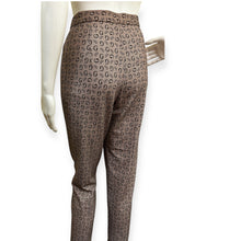 Load image into Gallery viewer, Designer G Brown Patterned Women's Pants