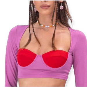 Adika Cupped Crop Top