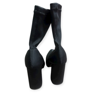 Nasty Gal Chic Black Pointed Toe Boots