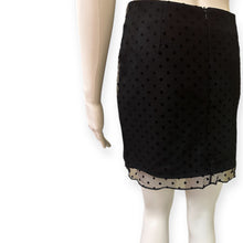 Load image into Gallery viewer, Elegant Polka Dot-Devoré Skort