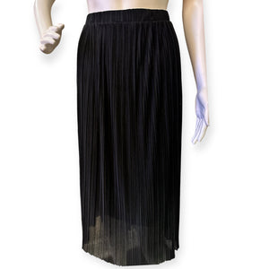 Pleated Midi Skirt