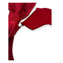 Load image into Gallery viewer, Ovella Red Sleeveless Fit-and-Flare Dress