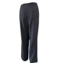 Load image into Gallery viewer, Talbots Black Wide-Leg Trousers