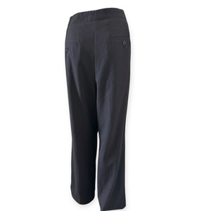 Talbots Black Wide-Leg Trousers