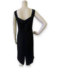 Load image into Gallery viewer, Studio 1 Elegant Black Sleeveless Dress