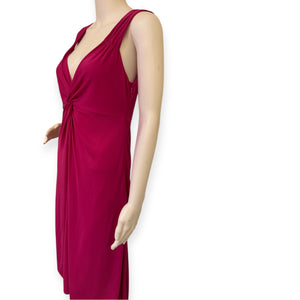 Elegant Pink Sleeveless Dress