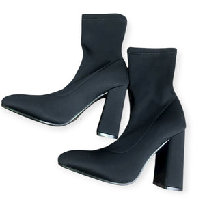 Nasty Gal Chic Black Pointed Toe Boots