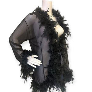 Light As A Feather Mesh Robe
