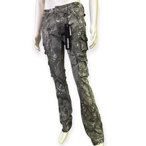 Gray Camo Jeans