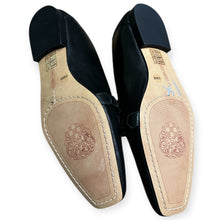 Load image into Gallery viewer, Vince Camuto Black Leather Loafers for Women