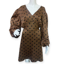 Load image into Gallery viewer, Vero Moda Messi long sleeve polka dot dress