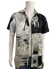 Load image into Gallery viewer, Like BASQUIAT Skull Button Down