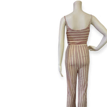 Load image into Gallery viewer, Caution To The Wind Striped Wide leg Jumpsuit