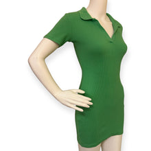 Load image into Gallery viewer, Zara Green Polo Dress