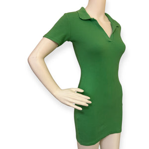 Zara Green Polo Dress