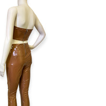 Load image into Gallery viewer, Mocha Latex Two Piece Set