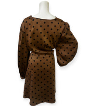 Load image into Gallery viewer, Vero Moda Messi long sleeve polka dot dress