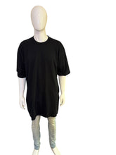 Load image into Gallery viewer, Men's Wali Black Crew Neck Short Sleeve Shirt
