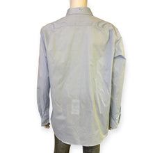 Load image into Gallery viewer, Claiborne Promise Blue Wrinkle Free Slim Fit Shirt