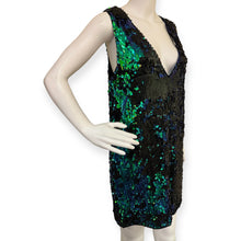Load image into Gallery viewer, Two Sided Sequin Sleeveless Dress