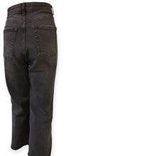 Load image into Gallery viewer, Women's Black Distressed Jeans