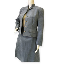 Load image into Gallery viewer, Vintage Roth-Le Cover Ultra Suede Blazer Jacket Skirt Set