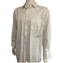 Load image into Gallery viewer, Stafford Mens Regular Fit Stretch Fabric Wrinkle Free Long Sleeve Dress Shirt