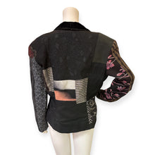 Load image into Gallery viewer, The Phoenix Vintage boho avantegarde j blazer kimono fabrics velvet
