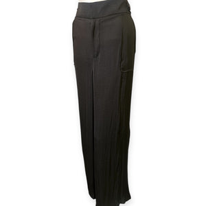 Women's Simply Vera Vera Wang Satin Wide Leg Pull-On Pants