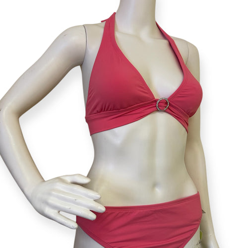 Pink Halter Bikini
