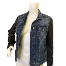 Load image into Gallery viewer, Denim Metallic Jacket