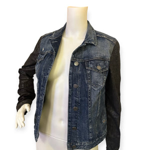 Denim Metallic Jacket