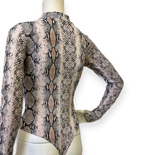 Load image into Gallery viewer, Pretty Little Thing Snake Print Bodysuit