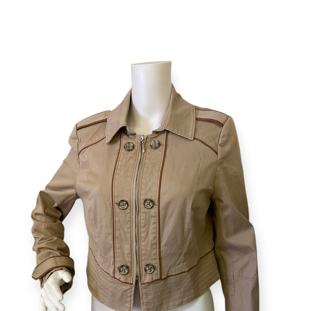 White House Black Market Cropped Jacket