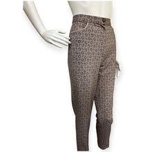 Load image into Gallery viewer, Designer G Brown Patterned Women's Pants