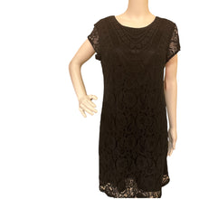 Load image into Gallery viewer, Xhilaration Knit Lace Dress